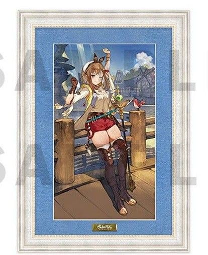 ライザのアトリエ 海の家 描き下ろし キャラファインマット イラスト4枚セット ライザのアトリエ 海の家 描き下ろし キャラファインマット