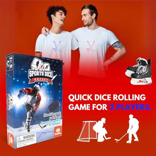 FoxMind Sports Dice Hockey Juego De Mesa miniatura 4