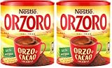NESTLÉ ORZORO Orzo e Cacao Solubile, Barattolo 180g (Confezione da 2)
