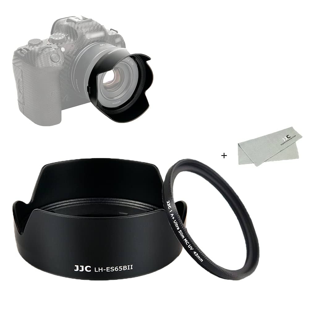 Canon EF 50mm f/1.8 STM レンズ フード・フィルターセット キヤノン「EF50mm F1.8 STM」のレンズフード購入。安い互換品を