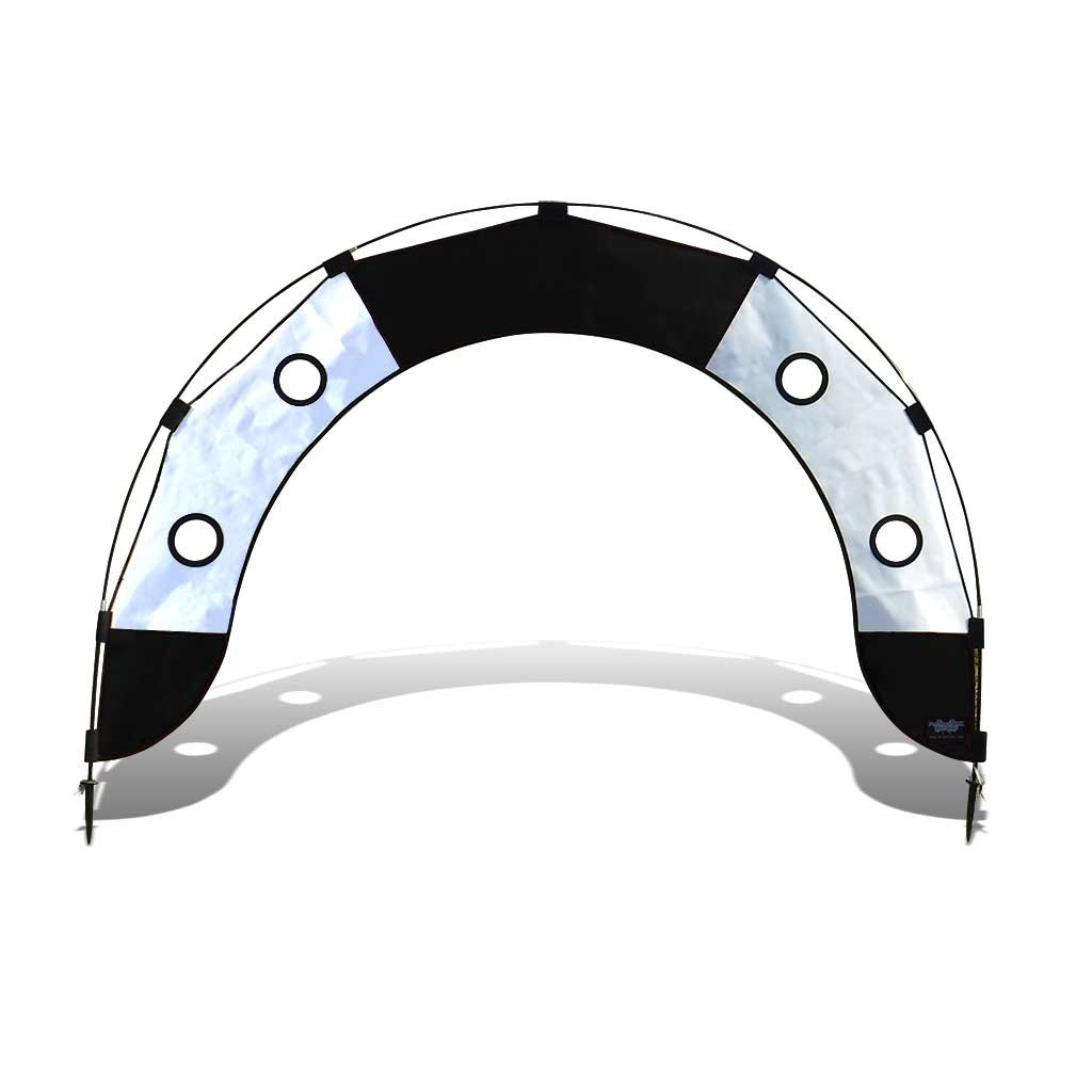 5 ft. Arch FPV Racing Air Gate - White/Black