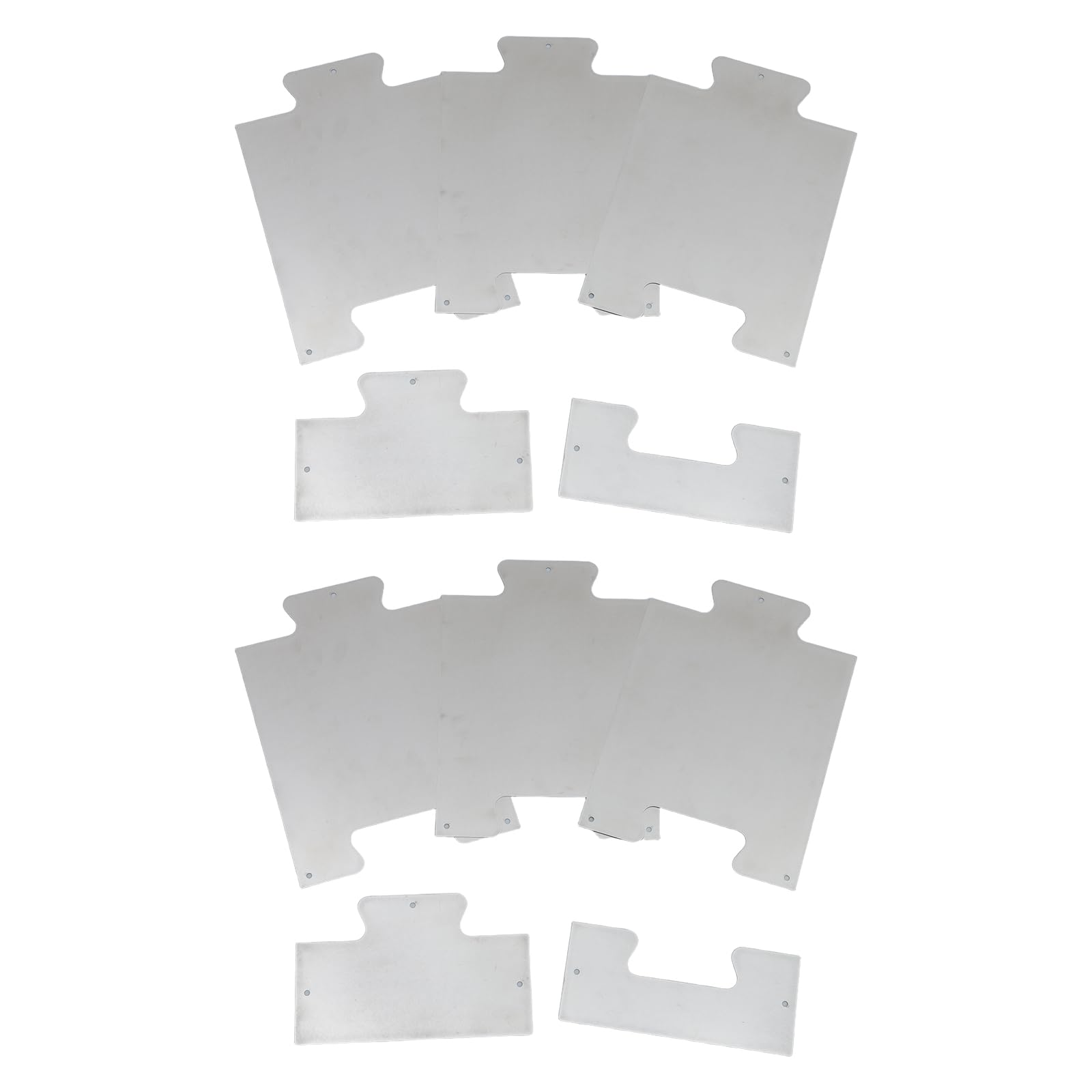 Plaque de protection de porte haut de gamme Alipis en acier inox 304