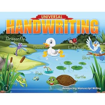 Paperback Universal Handwriting: Reinforcing Manuscript Writing (Grade 1) Book