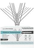✅ EINFACH ANPASSBARE VOGELSCHRECK-SPIKES: Erleben Sie mit den 12 einzelnen Schienen (Länge á 25cm, 3m gesamt) der Vogelabwehr-Spikes höchste Flexibilität; PLUS: mit Sollbruchstellen ausgestattet, sind sie variabel kürzbar