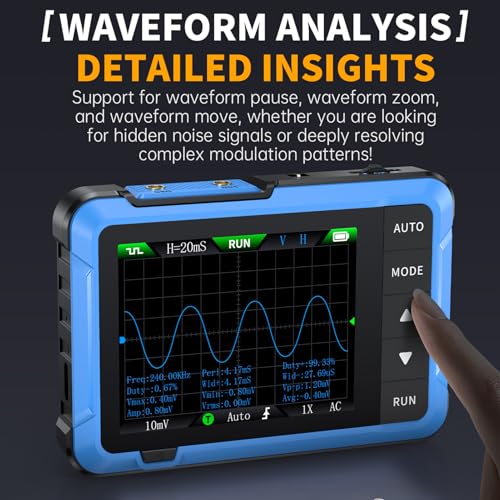 Oscilloscope portable DSO510 pour vos diagnostics électroniques sur le terrain