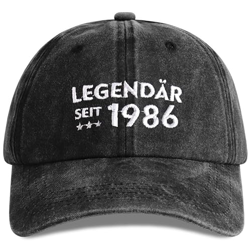 Jeasona 1986 Geburtstag Mann Cap 40 Geburtstag Männer Geschenk Lustig 40. Männer Geschenkideen Geschenk Geschenke zum Mann Lustig von Kindern