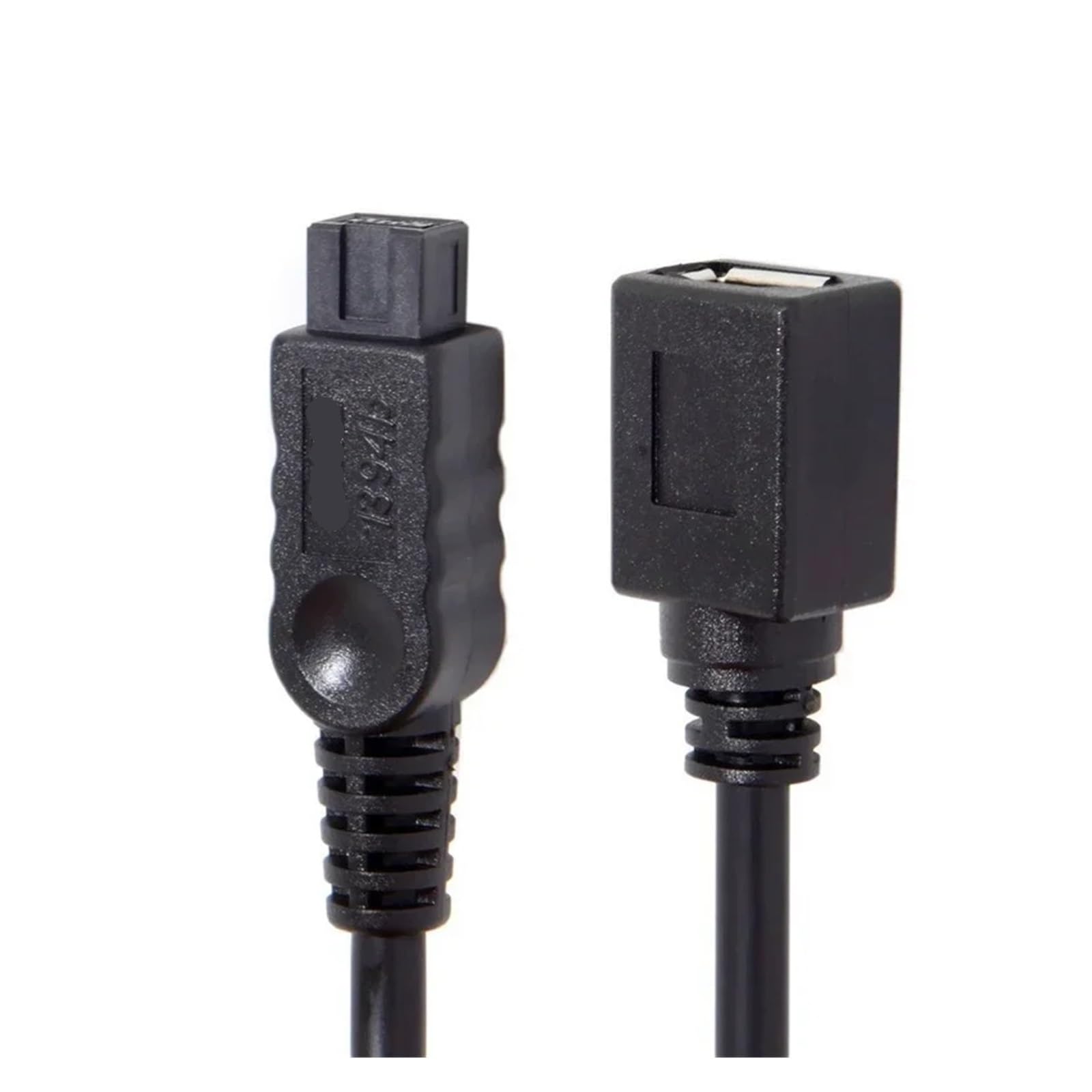Câble adaptateur 1394 6 broches femelle vers 1394b 9 broches FireWire 400 vers 800 vers un appareil photo numérique d'ordinateur