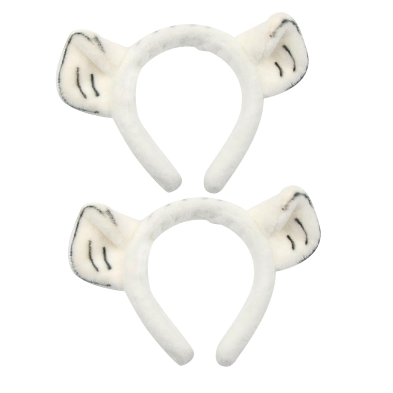 Beatifufu Animales Orejas Diademas Cómodas Cabinas De Cabello Animal Mujeres Decoraciones Para El Cabello