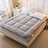 futon matratze 140x200 [SAVE SPACE] - Futon-Matratze, ist es für den Einsatz in kleinen Wohnungen oder großen Räumen geeignet. Wenn Sie sie benötigen, es funktioniert wie ein Doppelbett und bietet Ihnen Sitze und Bettwäsche, ohne Platz zu verschwenden, In allen seasons.Elastic Riemen an den vier Ecken die komfortable Isomatte an der Matratze befestigen, ohne zu gleiten, so dass Sie das genießen in jeder Position Bett, ohne sich Gedanken über den Teppich fallen.