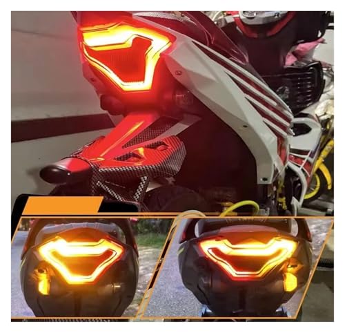 Feu stop LED moto pour sorties nocturnes en MT07