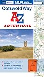 Cotswold Way Adventure Atlas 1:25K A-Z (A-Z Adventure Atlas)
