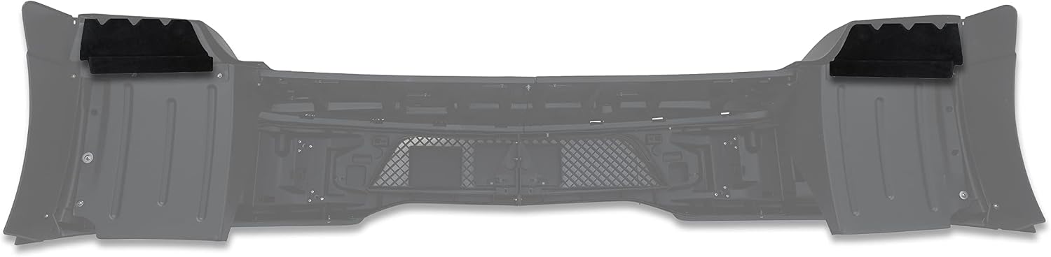 Kozak Bumper Covers Pair Compatible with Kenworth T680 Next Gen 2022 2023+ Plus Logo and KOZAK Reflective Vest