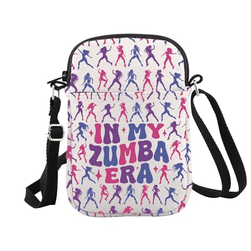 WCGXKO In My Zumba Era Crossbody Bag Zumba Gift Zumba Teacher Appreciation Gift Zumba Lover Gift