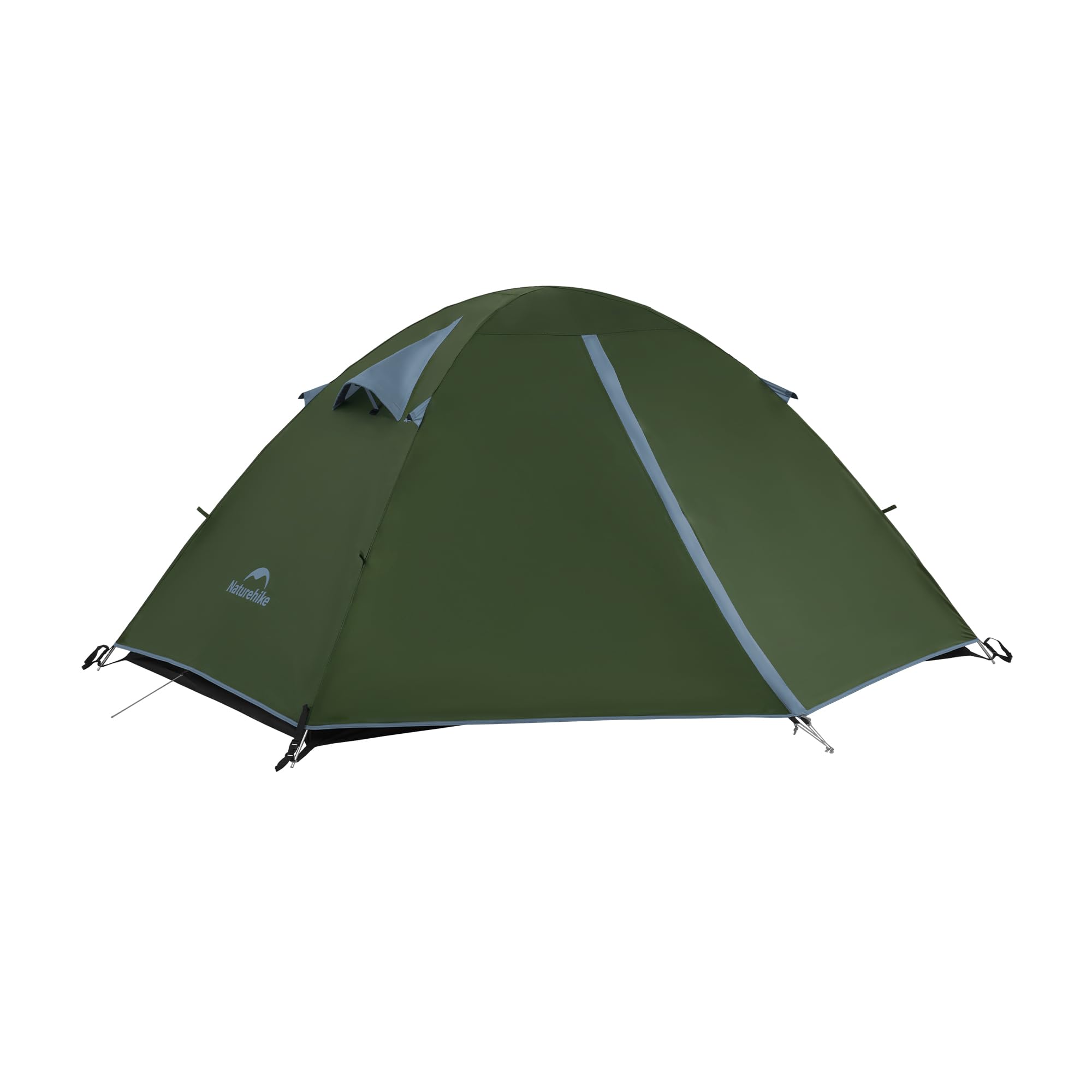 Naturehike 2人用テント グリーン Amazon.co.jp: Naturehike 2人用 バイク旅行テント トンネル 2ルーム