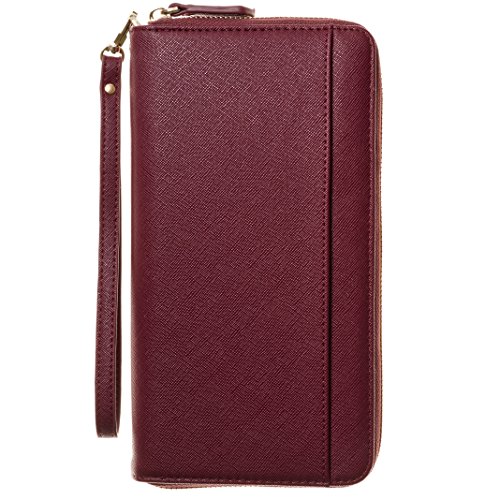 Travel Document Organizer & RFID Wallet Case, Family Holder Id