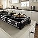 Crockpot 5 quart oval plus 2 quart round hookup SCCPMDPK25-CH BLACK