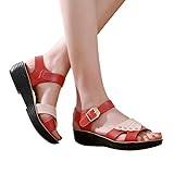 🌈🌈 Passend: Damensandalen passen zu Badeanzügen, Shorts, Jeans und Kleidern und Röcken für einen modischen Look.Mode-Sandalen, Sommerschuhe, gut für den lässigen Alltag, geeignet für Frauen, Damen, Junioren, Teenager-Mädchen, die drinnen und draußen getragen werden.