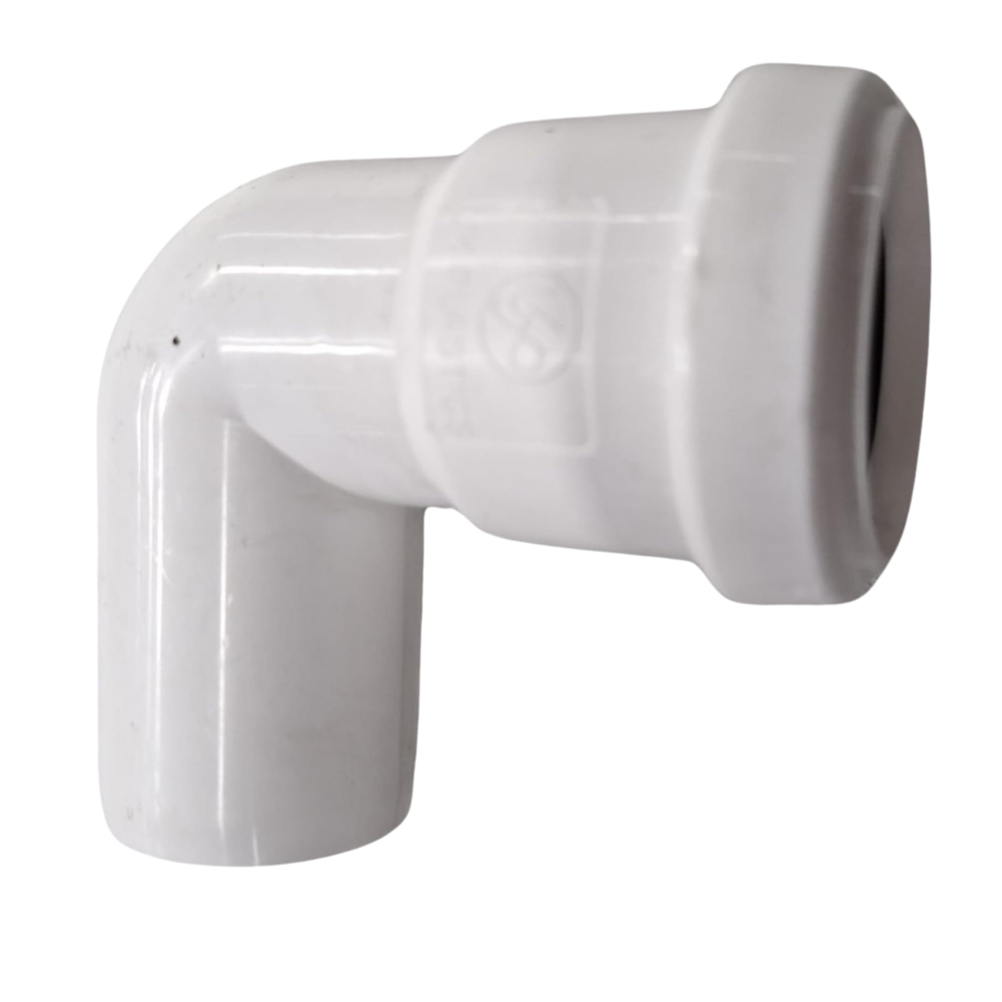 Shmox White 32Mm Pushfit Elbow 90° Swivel Bend– Durable Waste Pipe Connector For Plumbing Systems (White)