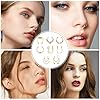 Telooco 8 Pièces Faux Anneau de Septum en Acier Inoxydable Clip sur Anneau de Nez Piercing Septum Magnétique Bijoux de Faux Piercing pour Femmes Hommes (Or) #2