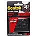 Scotch 2399940 Extreme Fasteners Black 4/Pk (Rf6731)