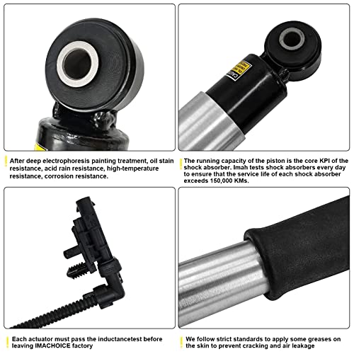 84176675 Rear Air Shocks Struts Compatible With 2015 - 2021 Cadillac Escalade Esv Chevy Tahoe Suburban Gmc Yukon Xl Adjustable Car Suspension Shock Absorbers #TOP2