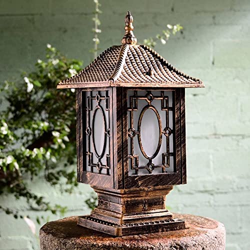 Lanterne extérieure étanche pour sécuriser et embellir vos murets