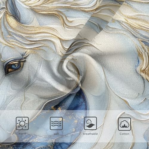 Blue Gold Marble Horse Toddler Girls's Underwear 2T 202b87633