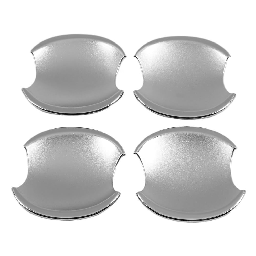 Mlhoghigd Silver Bowl Door Handle For Civic 2006 2007 2008 2009 2010 2011 Car Door Handle Cover Decor Trim Styling Accessories