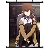 Home Decor Japanese Lovely Animation Art Cosplay Poster with Kurisu Makise Steins Gate Anime (1)...