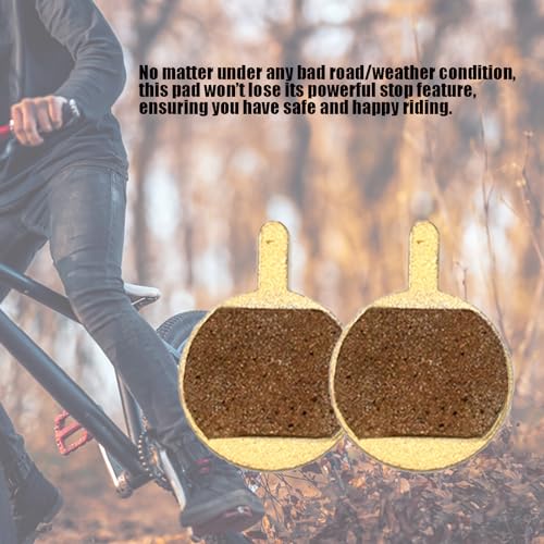 MEXITAL 2 works Sintered Disc Brake Pads fit for PROMAX DSK-400/410 / 610 / 610J / 650 / 650J / XNINE S14-2 - Image 4