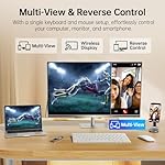 32 Inch 4K Smart Monitor with Google TV System 3840 * 2160P Netflix Licensed Type C 65W PD Speakers 5W*2 Dolby Audio Hey Google Voice Remote HDR WiFi Bluetooth VESA Tiltable 32 in Smart TV - Image 5