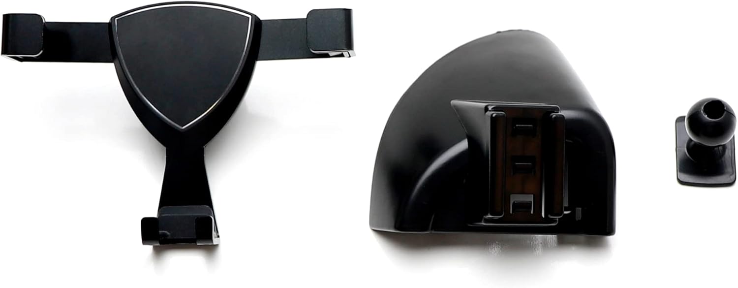 iJDMTOY Dashboard Direct Clip-On Mount Phone Gravity Holder Compatible with Porsche 2016-2017 Cayenne (Won't Occupy Air Vent Opening)