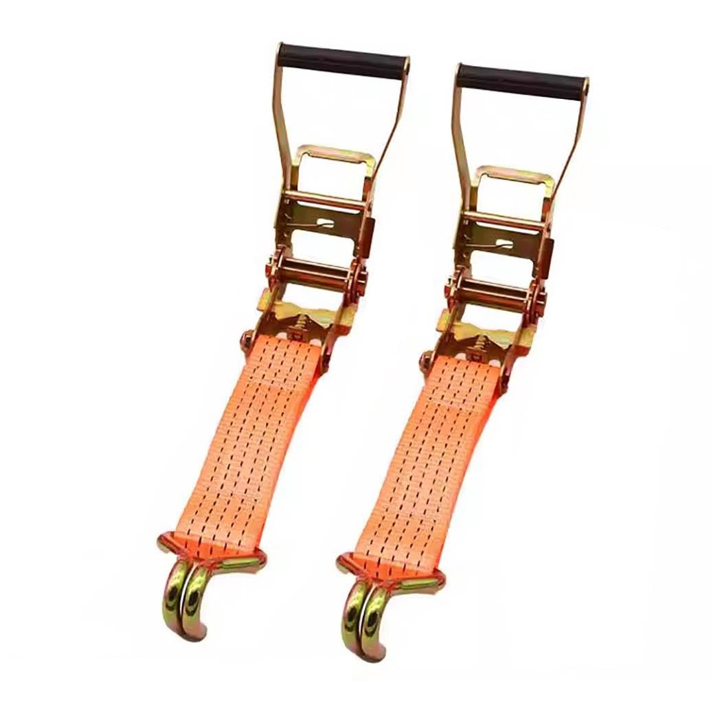 2 Piezas Tensor De Carraca Carga 4400 Kg Correa para Trinquete Correas De Amarre con Trinquete 6m Cinchas De Sujeción De Carga para Baca Equipaje Lonas(B,5cmx9m/1.96x354in)