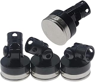 JahyShow Magnetic Stealth Invisible Body Post Mount for 1/10 AXIAL SCX10 RC Car 4 Pack