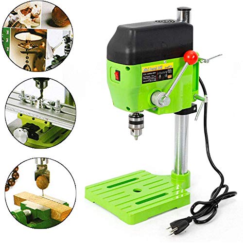 YIYIBYUS Electric Bench Drilling Machine, Portable Workbench Metal Drilling Repair Tool Expanding Drilling Machine for Wood Metal Drilling Expanding Repair Tool 480W 11000RPM