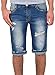 Produktbild ESRA Herren Jeans Shorts Herren Kurze Hosen Herren Kurze Jeans Hose Bermuda Shorts Sommer Hose AS431