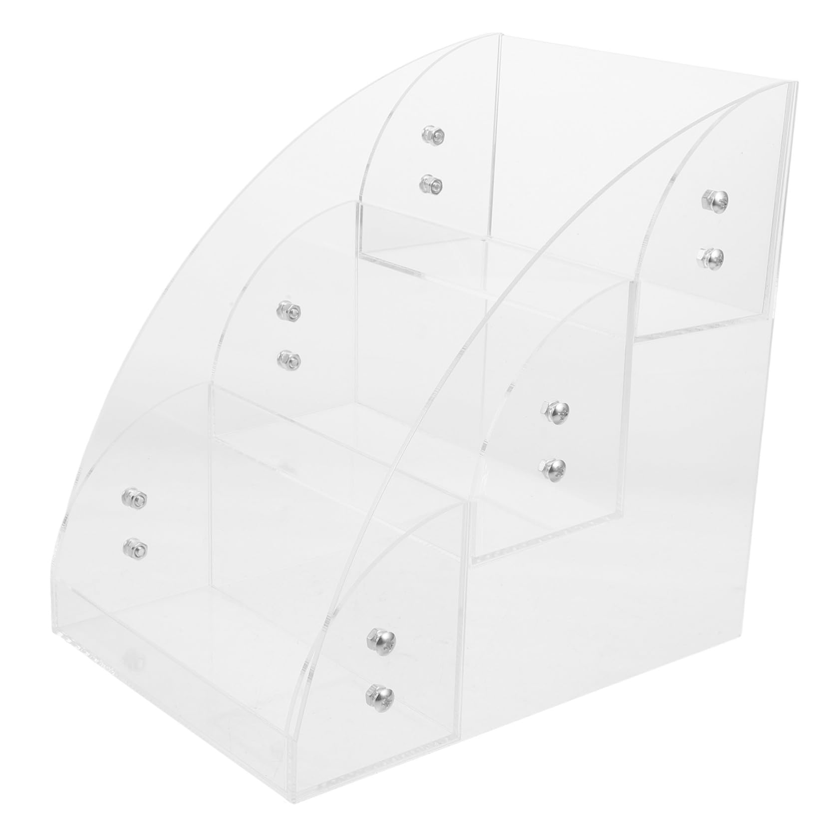 Transparente Make-up-organizer-box Aus Kunststoff Für Kosmetik Gesichtsmasken Und Hautpflege Geeignet Für Schminktisch Oder Badezimmerarbeitsplatte