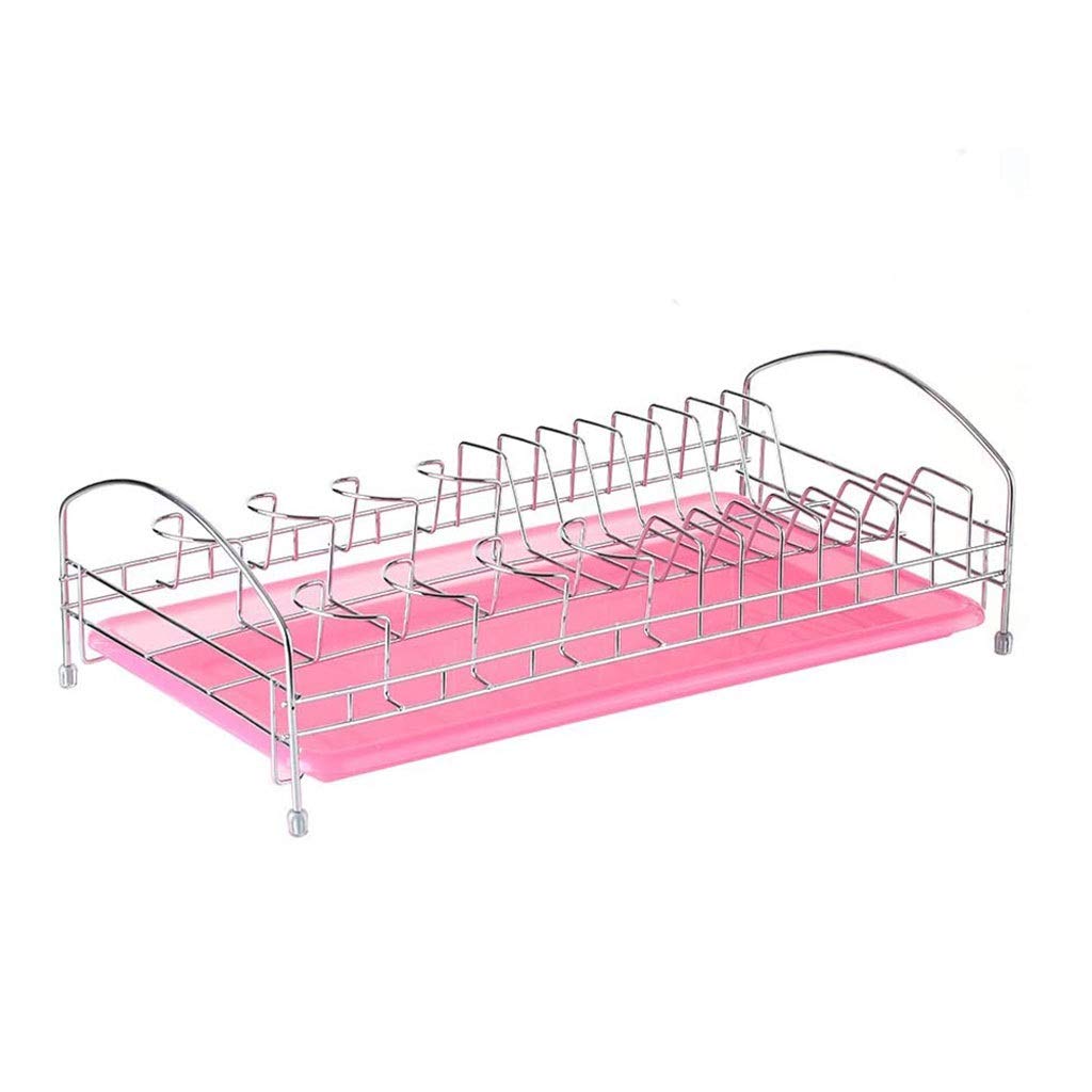 Égouttoir à Vaisselle Moderne - Égouttoir à Vaisselle monocouche en Acier Inoxydable Étagère à Vaisselle de séchage de Cuisine Panier de vidange Domestique Simple