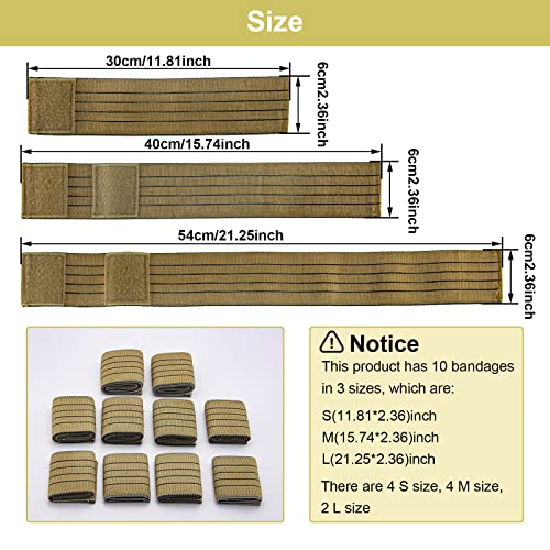 Cinghie Elastic Fabric Avvolge Lipo Laser Pads