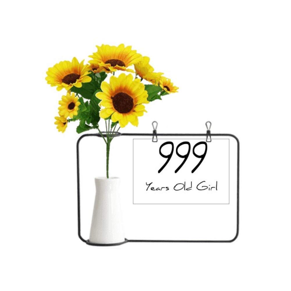 Carte cadeau fille 999 ans Art Déco idéale pour célébration