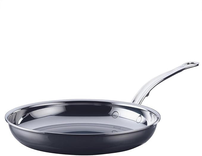 Hestan NanoBond Molecular Titanium Frying Pan, 11-Inch - PFAS-Free Stainless