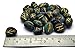 Amazing Gemstone Moss Agate Crystal Runes Set of 25 Engraved Rune Stones with Runes Book PDF