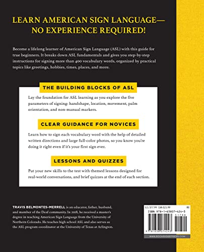 American Sign Language Made Easy For Beginners: A Visual Guide With Asl Signs, Lessons, And Quizzes #TOP1