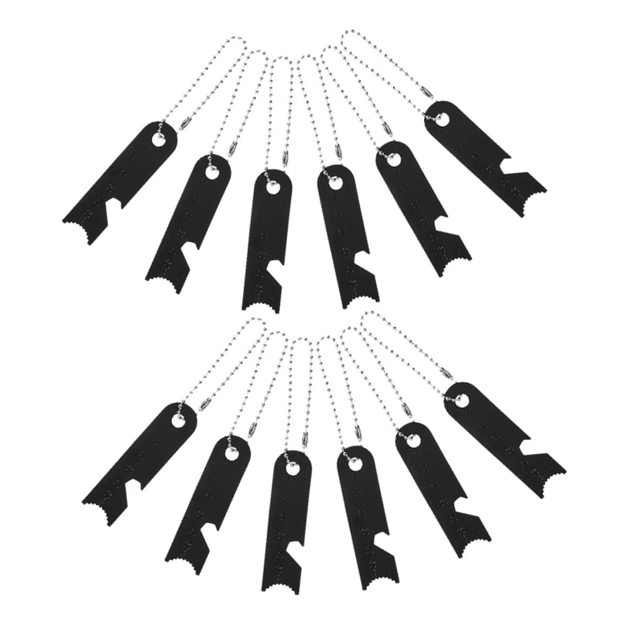 BIUDECO Camping Tool Kit Flint Scraper Ruler Outdoor Fire Starter Essential Survival Gear