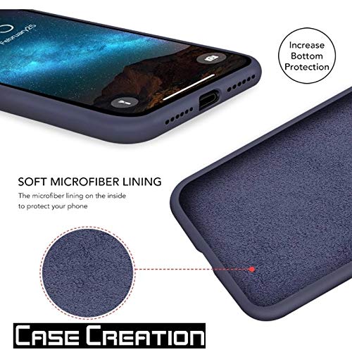 Image of Case Creation Liquid TPU Silicone Cover for Realme GT Soft Case,Anti-Dirty Slim Case Frosted Matte Cute Candy TPU Raised Bezel (Splash of Color) Back Case Cover for Realme GT -Navy Electric Blue