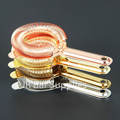 kingdom barware Stainless Steel Hawthorne Cocktail Strainer Amazon.in