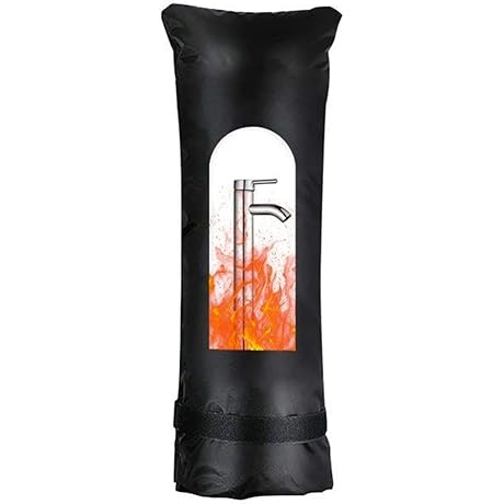 Extended Outdoor Faucet Cover Socks for Winter Freeze Protection