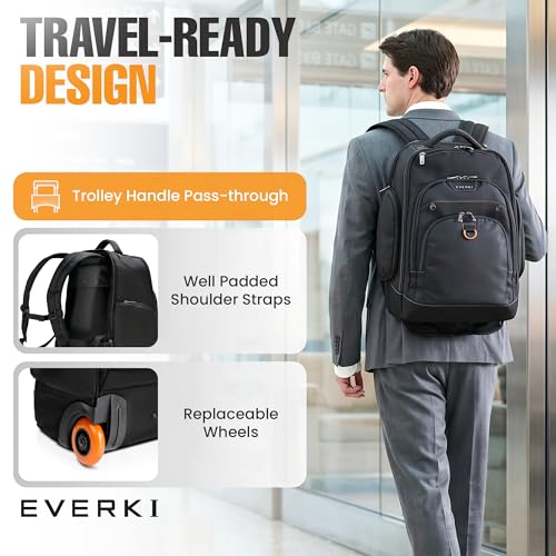 EVERKI Atlas Wheeled 2 Rolling Backpack