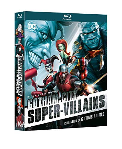 Bild: Coffret gotham supervillains ; 6 films anim�s [Blu-ray] [FR Import] f�r 56,98 EUR  bei Amazon