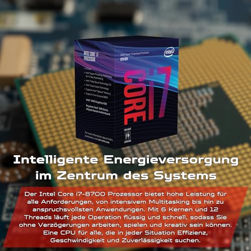 Lenovo Kompletter PC Desktop Intel Core i7 bis zu 4,70 GHz | RAM 16 GB | SSD 2000 GB | 32 Zoll FullHD Monitor mit Audio inkl. Wifi Win 11 Kopfhörer Essential Stereo